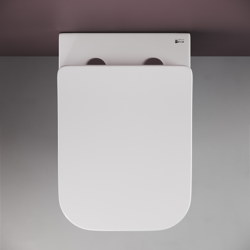 Подвесной унитаз Ceramicanova Metric CN3007 с крышкой-сидением фото 8