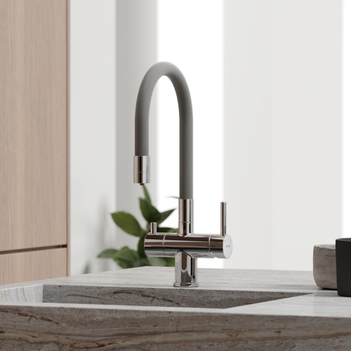 Смеситель для кухни Sancos Lucia SC4004CH, хром фото 6