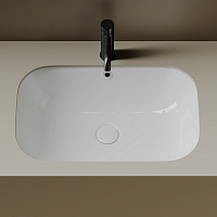 Раковина встраиваемая снизу Ceramicanova Era CN15007, белый глянец