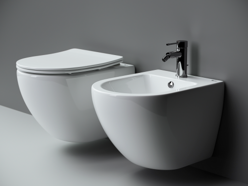Подвесной унитаз Ceramicanova Metropol CN4002 с крышкой-сидением фото 13