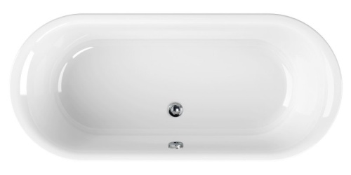 Чаша акриловой ванны Cezares METAURO-Central-180-80-40-W37
