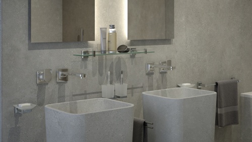 Полотенцедержатель Artwelle Hagel 991245 подвесной 48,4 см, хром фото 4