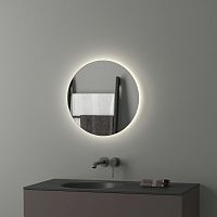 Зеркало Evoform Ledshine BY 2542 с LED-подсветкой 50х50 см., без выключателя, 4000К