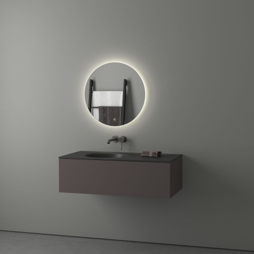 Зеркало Evoform Ledshine BY 2643 с LED-подсветкой и сенсорным выключателем, 60х60 см., 4000К фото 4