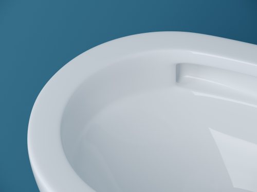 Подвесной унитаз Ceramicanova Vogue CN4008T с крышкой-сидением фото 9