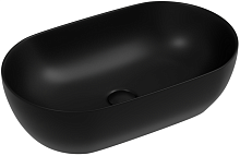 Накладная раковина Ceramicanova Twist CN12001MB, черный матовый CN12001MB Накладная раковина Ceramicanova Twist CN12001MB, черный матовый