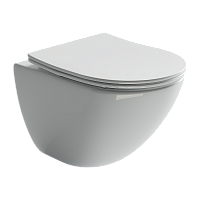 Подвесной унитаз Ceramicanova Mono CN1905 с крышкой-сидением