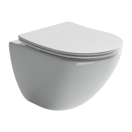Подвесной унитаз Ceramicanova Mono CN1905 с крышкой-сидением