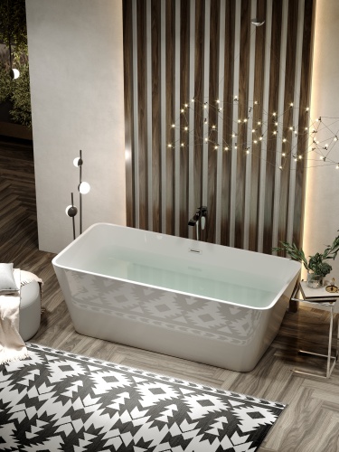 Акриловая ванна Sancos Dama FB05, 170x80 см фото 6