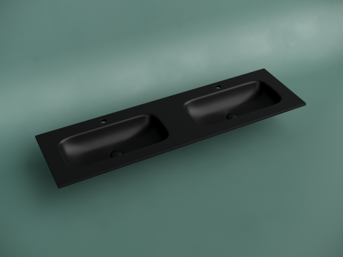 Раковина накладная мебельная Ceramicanova Grace CN7023MB, черный матовый фото 2