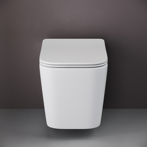 Подвесной унитаз Ceramicanova Cubic CN1806 с крышкой-сидением фото 9