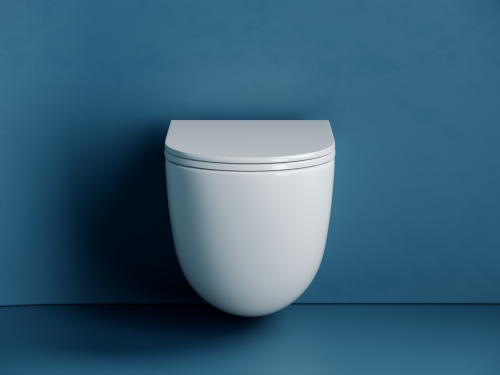Подвесной унитаз Ceramicanova Vogue CN4008T с крышкой-сидением фото 11