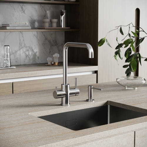 Смеситель для кухни Sancos Vela SC4013BN, брашированный никель фото 2