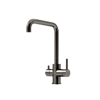 Смеситель для кухни Sancos Vela SC4013GG, вороненая сталь