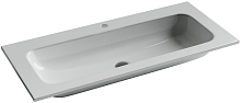 Раковина накладная мебельная Ceramicanova Grace CN7013, белый глянец