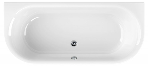 Акриловая ванна Cezares Metauro Wall 180х80 см с каркасом, METAURO-wall-180-80-40-W37