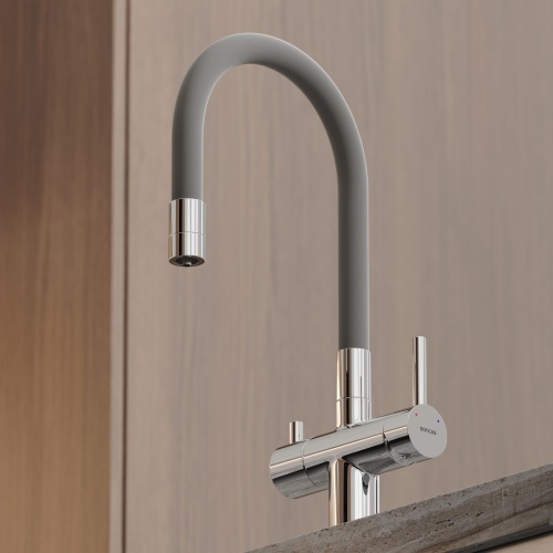 Смеситель для кухни Sancos Lucia SC4004CH, хром фото 9