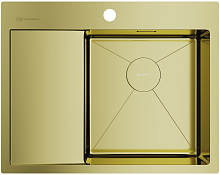 Мойка кухонная Omoikiri Akisame 65-R-LG светлое золото