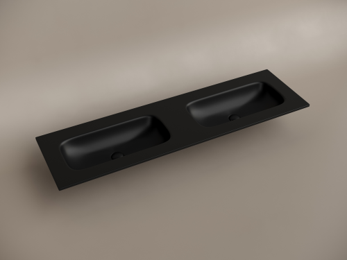 Раковина накладная мебельная Ceramicanova Grace CN7023MBwx без отверстий под смеситель, черный матовый фото 2