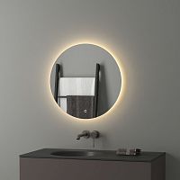 Зеркало Evoform Ledshine BY 2653 с LED-подсветкой и сенсорным выключателем, 60х60 см., 3000К