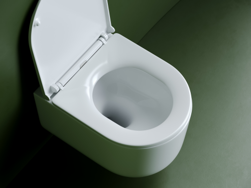 Подвесной унитаз Ceramicanova Ulma CN4006T с крышкой-сидением, фото 8