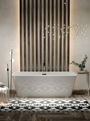 Акриловая ванна Sancos Dama FB05, 170x80 см фото 5