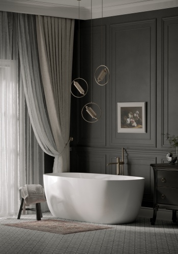 Акриловая ванна Sancos Square FB14, 170x75 см фото 5