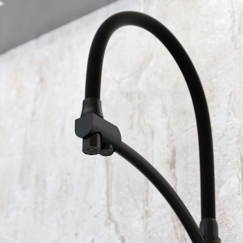 Смеситель для кухни Sancos Eri SC4001MB, матовый черный фото 12