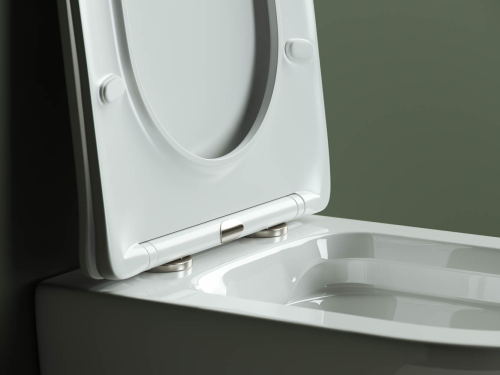 Подвесной унитаз Ceramicanova HighLight CN1804 с крышкой-сидением фото 9