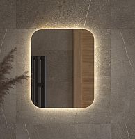 Зеркало DEFESTO OPTI DF 2801 с LED-подсветкой 40x50 см., без выключателя, 4500 K