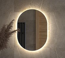 Зеркало DEFESTO OPTI DF 2903R с LED-подсветкой 50x70 см., ИК - выключатель, 4500 K