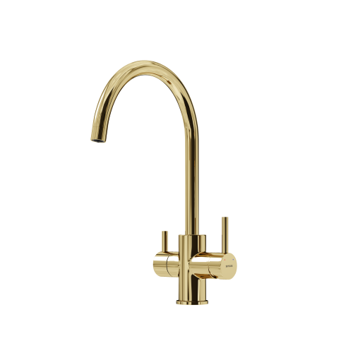 Смеситель для кухни Sancos Taper SC4012ZG, полированное золото