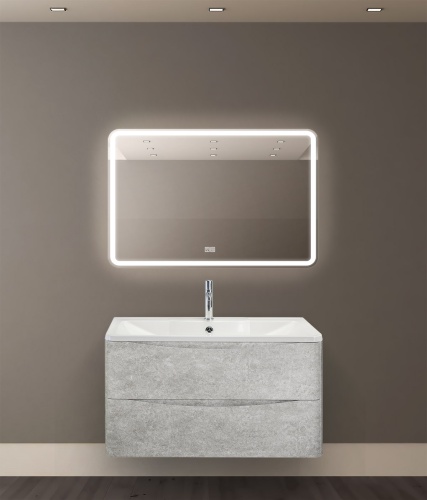 Зеркало BelBagno SPC-MAR-900-600-LED-TCH-WARM с подсветкой фото 9