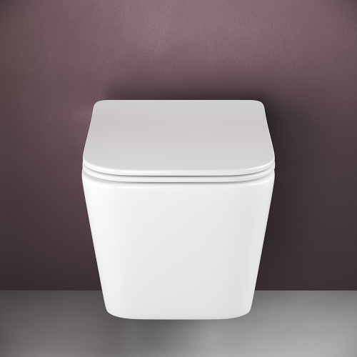 Подвесной унитаз Ceramicanova Metric CN3007 с крышкой-сидением фото 7