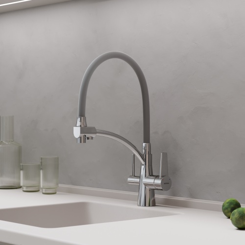 Смеситель для кухни Sancos Eri SC4001CH, хром фото 10