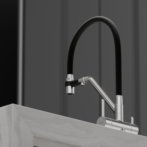 Смеситель для кухни Sancos Dora SC4003CH, хром фото 13