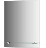 Зеркало Evoform Attractive с фацетом и полочкой 40х50 см, BY 0501
