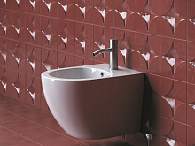 Биде подвесной Ceramicanova Forma CN3010 белое глянцевое, с донным клапаном CN3010 Биде подвесной Ceramicanova Forma CN3010 белое глянцевое, с донным клапаном