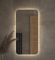 Зеркало DEFESTO OPTI DF 2805 с LED-подсветкой 50x100 см., без выключателя, 4500 K