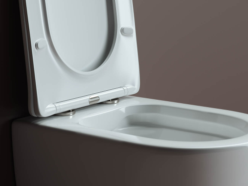 Подвесной унитаз Ceramicanova Mia CN1805 с крышкой-сидением фото 9