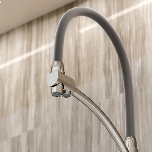 Смеситель для кухни Sancos Eri SC4001BN, брашированный никель фото 11