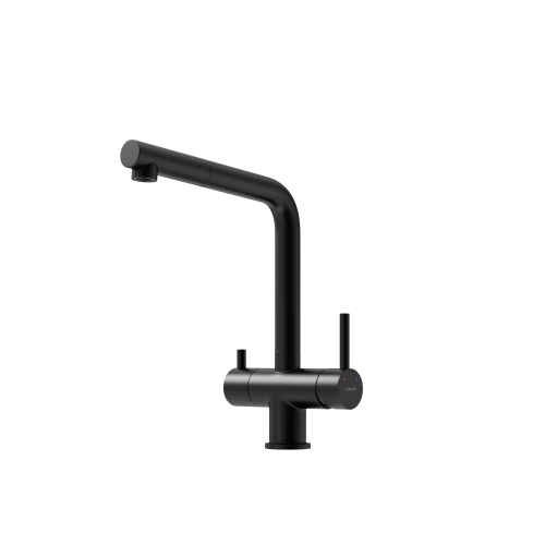 Смеситель для кухни Sancos Spin SC4015MB, черный матовый