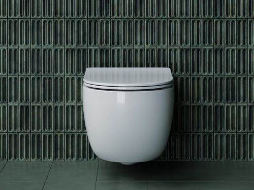 Подвесной унитаз Ceramicanova Long CN3015 с крышкой-сидением фото 7
