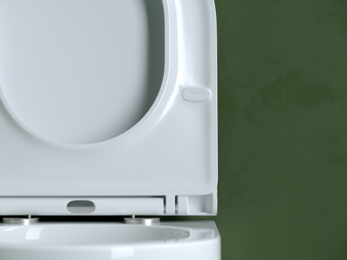 Подвесной унитаз Ceramicanova Ulma CN4006T с крышкой-сидением, фото 7