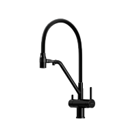 Смеситель для кухни Sancos Dora SC4003MB, матовый черный