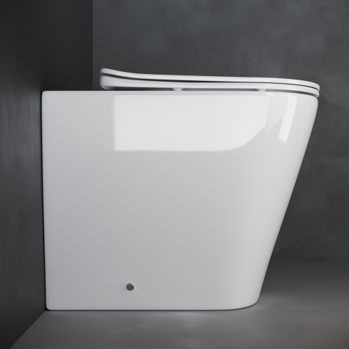 Унитаз приставной напольный Ceramicanova Highlight CN1812 с крышкой-сидением фото 5