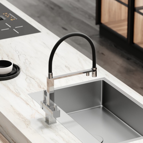 Смеситель для кухни Sancos Moro SC4006CH, хром фото 9