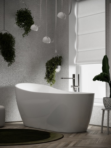 Акриловая ванна Sancos Perla FB06, 170x72 см фото 6