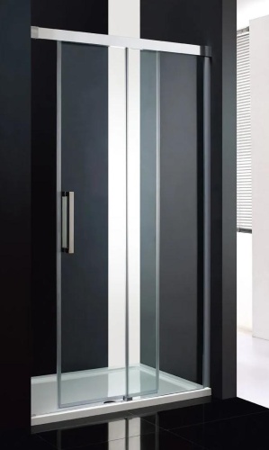 Душевая дверь в нишу Cezares 150x200 PREMIER-SOFT-W-BF-1-150-C-Cr-IV, стекло прозрачное, профиль хром