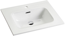 Раковина накладная мебельная Ceramicanova Element CN7001, белый глянец